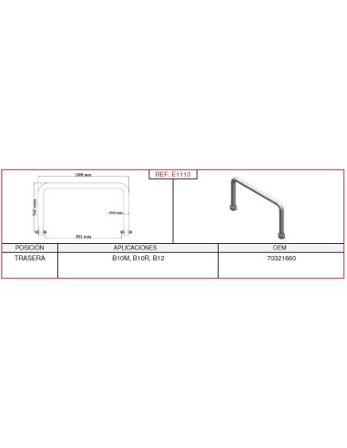 Barra Estabilizadora Volvo L-1008Mm