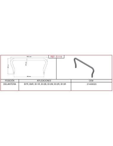 Barra Estabilizadora Volvo