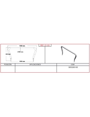 Barra Estabilizadora Man