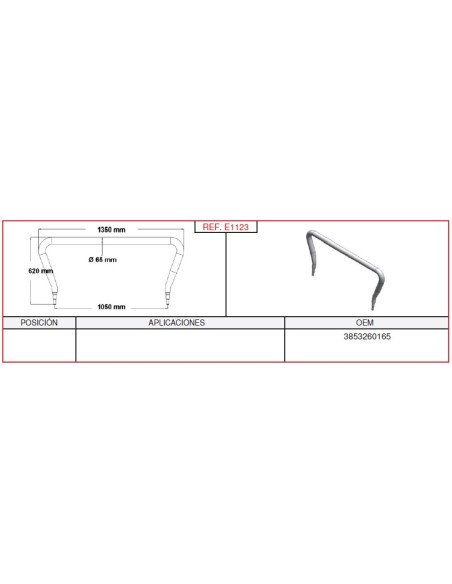 Barra Estabilizadora Man