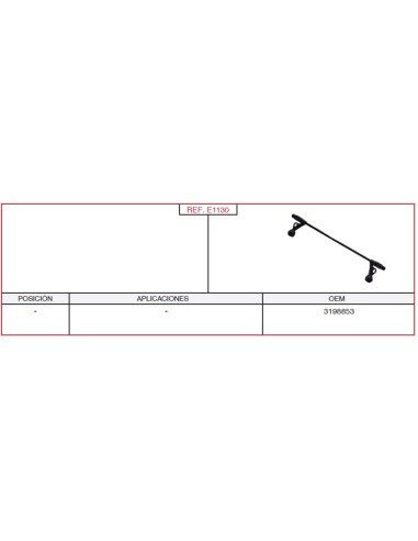 Barra Estabilizadora Cabina Volvo