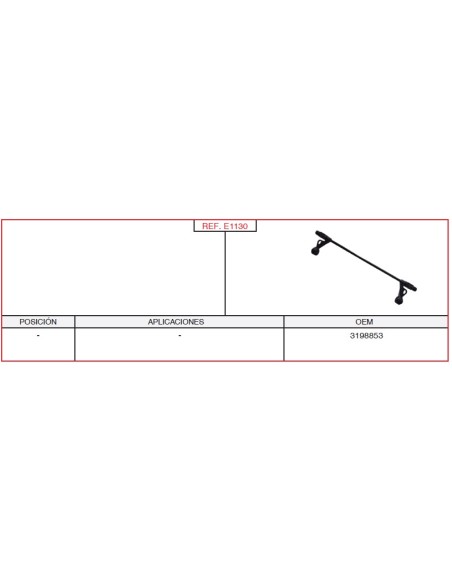 Barra Estabilizadora Cabina Volvo