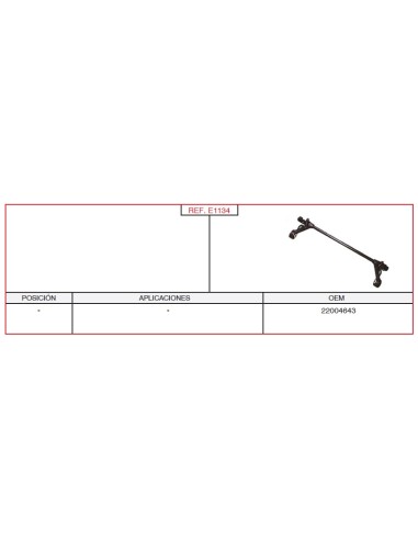Barra Estabilizadora Cabina Volvo
