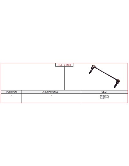 Barra Estabilizadora Cabina Scania