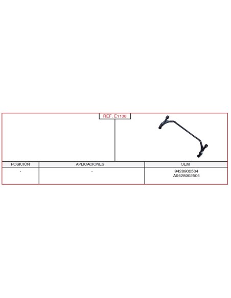 Barra Estabilizadora Cabina Mercedes