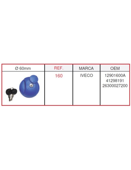 Tapón AdBlue MERCEDES MAN CASALS 160