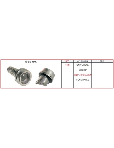 Antirrobo De Combustible SCANIA ERF CASALS 193