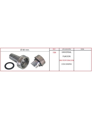 ANTIRROBO COMB.UNIVERSAL 80mm GRAPAS