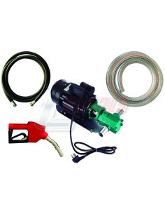KIT BOMBA ACEITE DE TRASVASE 100L/MIN+2M TUBO+3M CABLE