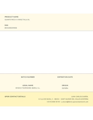 Chaqueta Técnica Ndis Soft-Shell Tech Talla S...