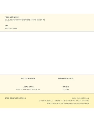 Calzado Deportivo Sneakers S-Time Bi/Az T-43...