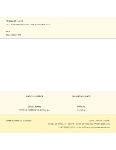 Zapato Deportivo De Seguridad Impulse Linford,...