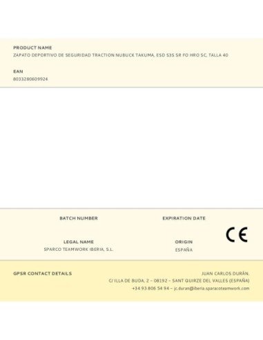 Zapato Deportivo De Seguridad Traction Nubuck...