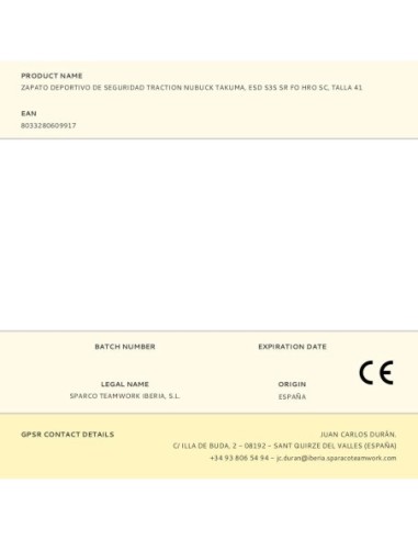 Zapato Deportivo De Seguridad Traction Nubuck...