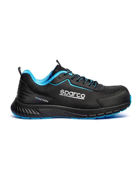 Zapato Deportivo De Seguridad Traction Nubuck Takuma, Esd S3S Sr Fo Hro Sc, Talla 45 Sparco