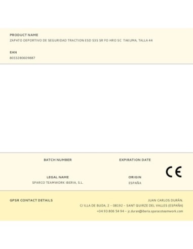 Zapato Deportivo De Seguridad Traction Nubuck...