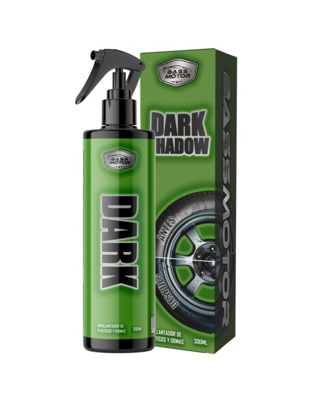 ABRILLANTADOR DE PLASTICOS Y GOMAS DARK SHADOW BASSMOTOR