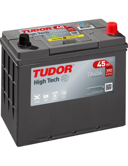 BATERIA TUDOR HIGH - TECH 45Ah 390A