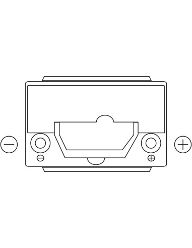 BATERIA TUDOR HIGH - TECH 45Ah 390A
