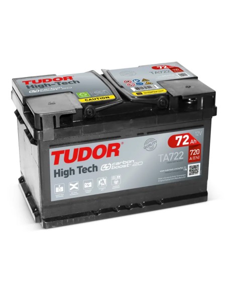 Batería Tudor High-Tech TA722 72Ah 720A 12V