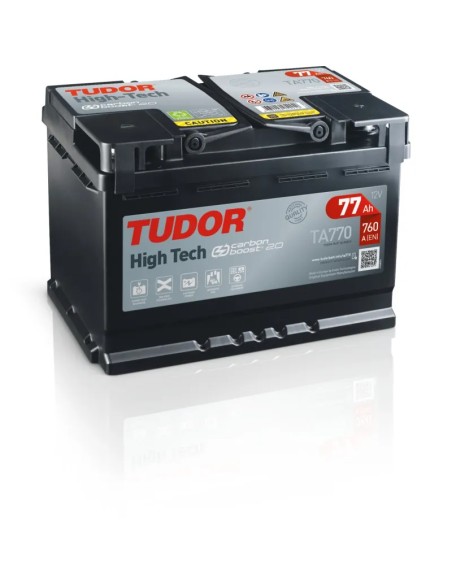 Bateria high-tech 12V 77 Ah 760EN 278x175x190