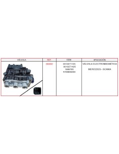 Válvula electromagnética Mercedes-Benz 0013271125 /...