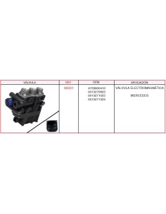 Válvula electromagnética Mercedes-Benz 0013270625 /...
