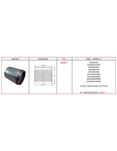 FILTRO PARTICULAS DPF EURO6 MB ACTROS