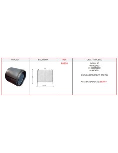 FILTRO PARTICULAS DPF EURO 6 MB ATEGO