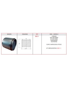 FILTRO PARTICULAS DPF EURO 6 MB ATEGO