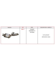 CATALIZADOR MERCEDES VIANO