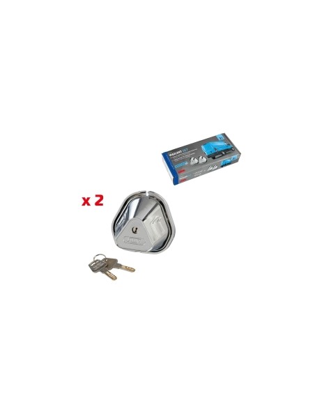 Kit Dos Cerraduras Adicionales Para Puertas De Vehiculos (2 Llaves Incluidas)