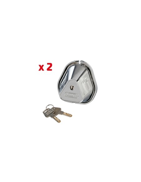 Kit Dos Cerraduras Adicionales Para Puertas De Vehiculos (2 Llaves Incluidas)