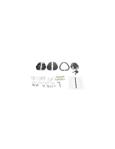 Kit Dos Cerraduras Adicionales Para Puertas De Vehiculos (2 Llaves Incluidas)