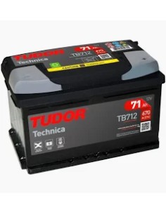Bateria Technica 12V 71 Ah 670 EN 275x175x175