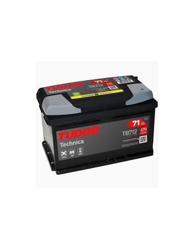 Bateria Technica 12V 71 Ah 670 EN 275x175x175
