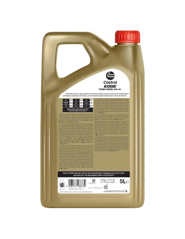 CASTROL EDGE TURBO DIESEL Aceite 5W40