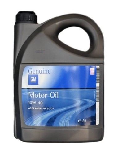 Aceite de motor Opel 5 Litros