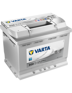 Batería Varta D39 63Ah 12V 610A | 242x175x190 mm |...