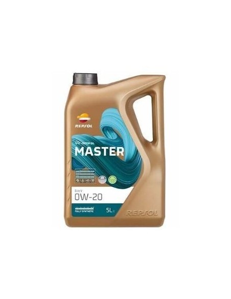 Aceite de motor Repsol RPP0004DFB Master ECO V SAE 0W-20 5 Litros