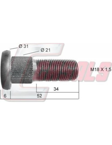 Perno NISSAN CASALS 21433