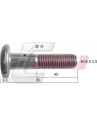 Tornillería de rueda CASALS 21128
