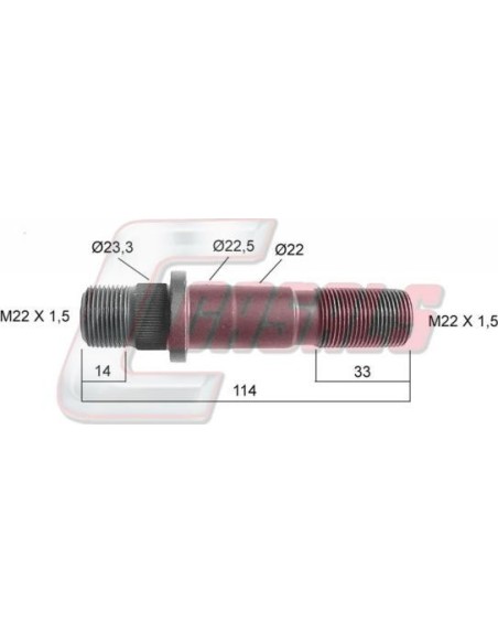 Tornillería de rueda para RENAULT CASALS 21264