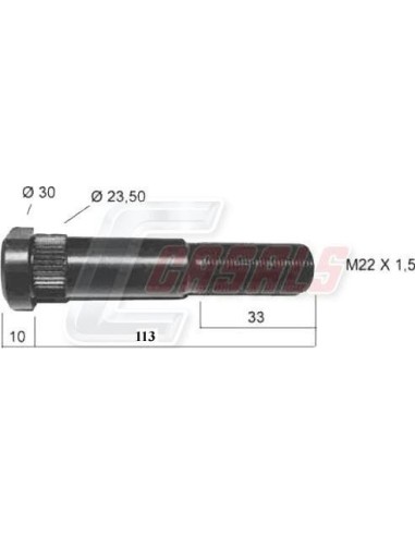 Tornillería de rueda para RENAULT CASALS 21265