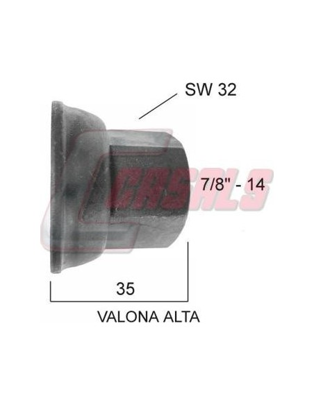 Tornillería de rueda para VOLVO CASALS 21320