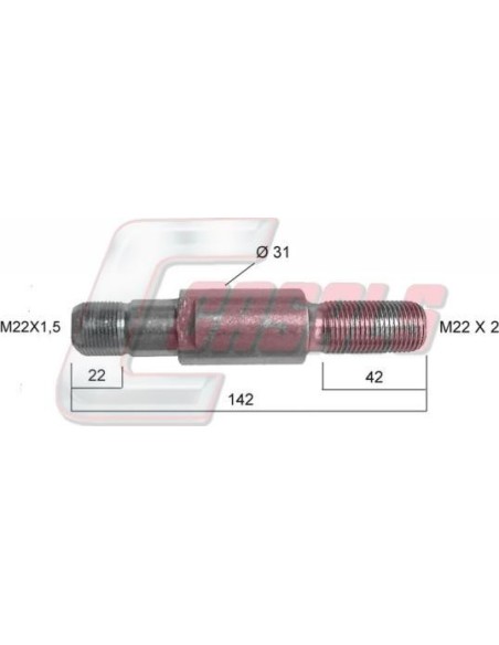 Tornillería de rueda para RENAULT CASALS 21330
