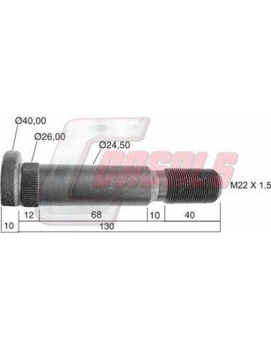 Tornillería de rueda para RENAULT CASALS 21494