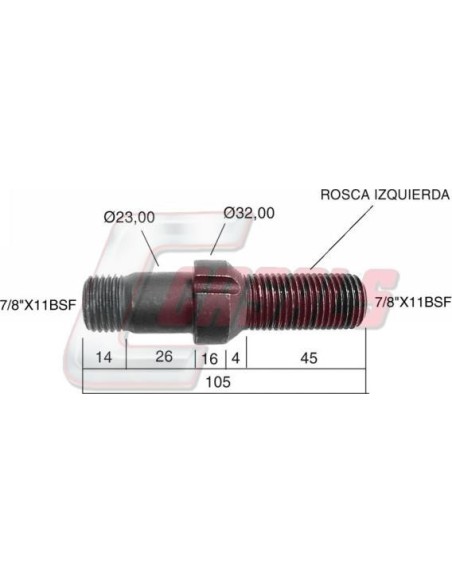 Tornillería de rueda para SAE CASALS 21512