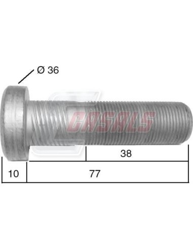 Tornillería de rueda para MAN CASALS 21523