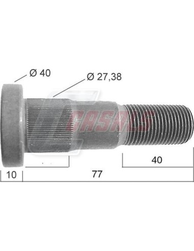 Tornillería de rueda para VOLVO CASALS 21534